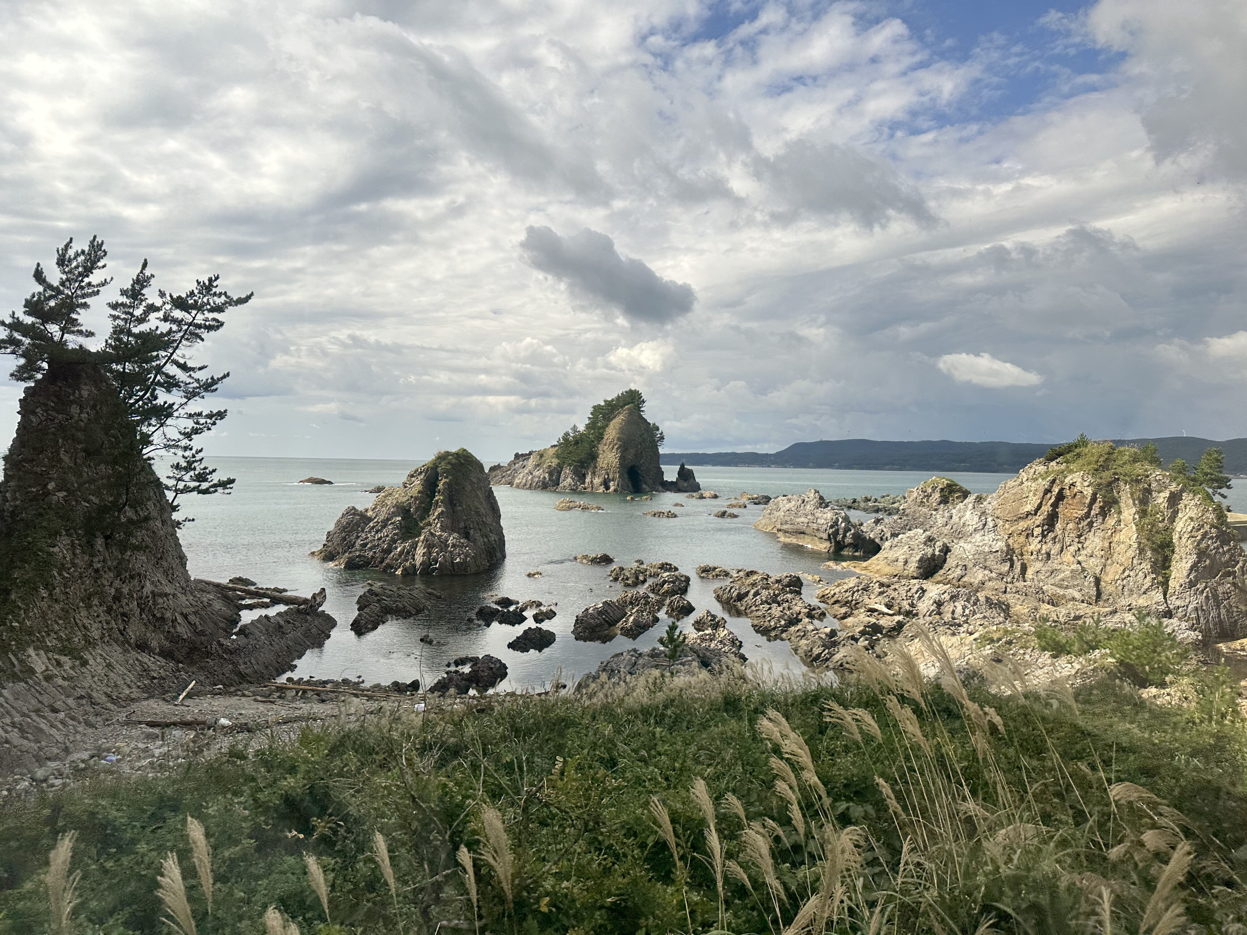 View from the window on the Gono Line
